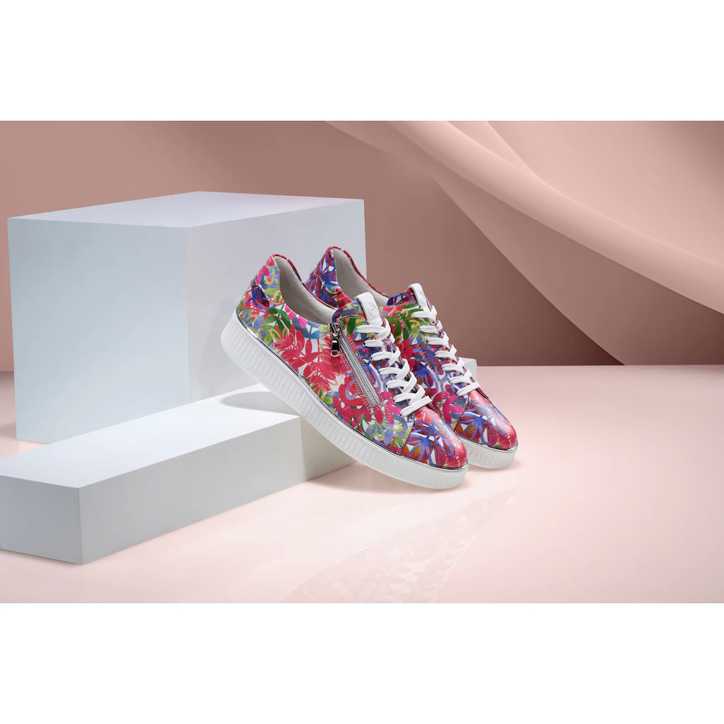 Remonte Plateausneaker Freizeitschuh Halbschuh Schnürer mit gepolstertem Schaftrand ▷ für Blitzverkäufe