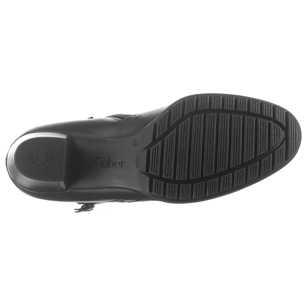 Gabor Ankleboots »Palma« mit Zierreißverschluss an der Außenseite G-Weite bestellen Fabrik Onlineshop