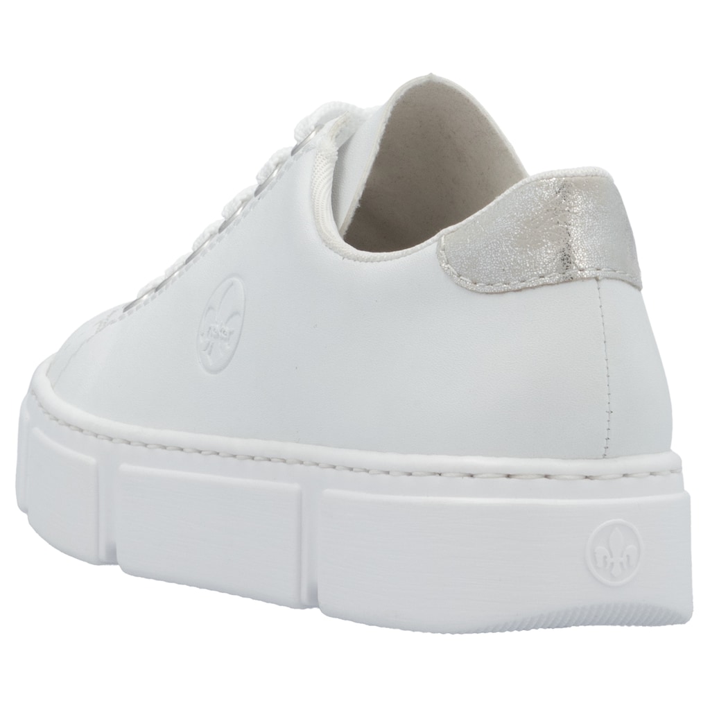 Rieker Plateausneaker in monochromer Optik Freizeitschuh Halbschuh Schnürschuh kaufen Black Friday