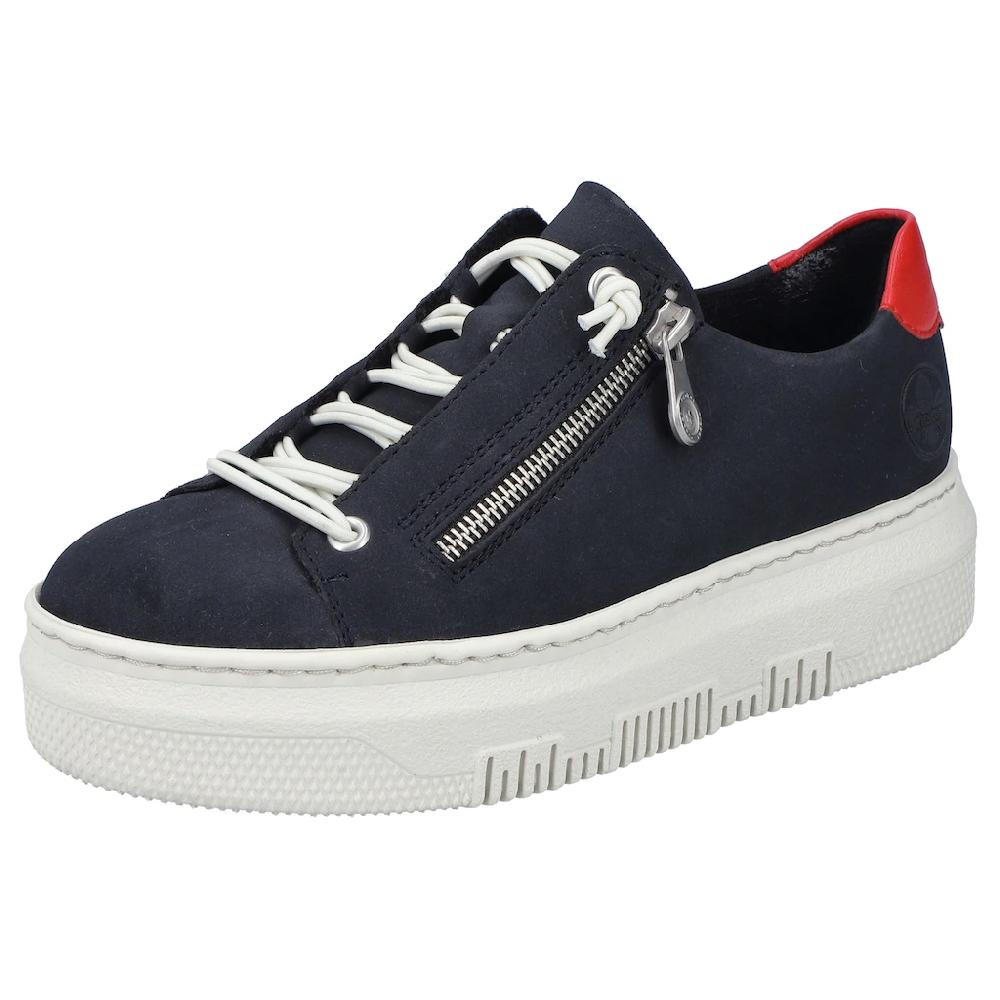 Rieker Plateausneaker Sneaker Slip-On Sneaker Slipper mit weicher Leder-Innensohle kaufen Osterangebot