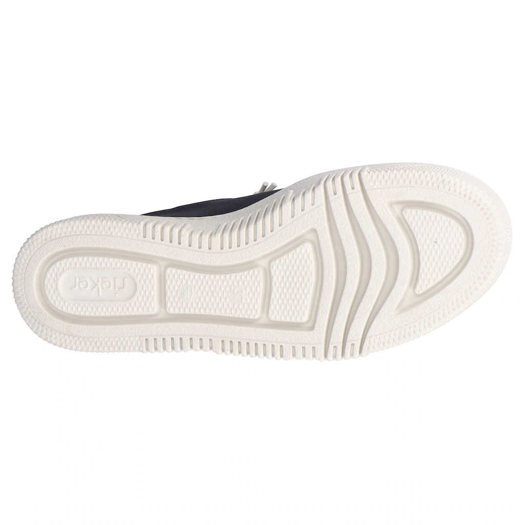 Rieker Plateausneaker Sneaker Slip-On Sneaker Slipper mit weicher Leder-Innensohle kaufen Osterangebot