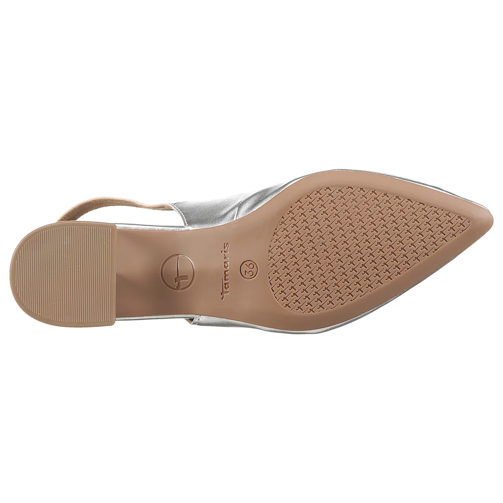 Tamaris Slingpumps Blockabsatz Abendschuh Businessschuh mit verstellbarer Schnalle online bestellen Vatertagsangebot