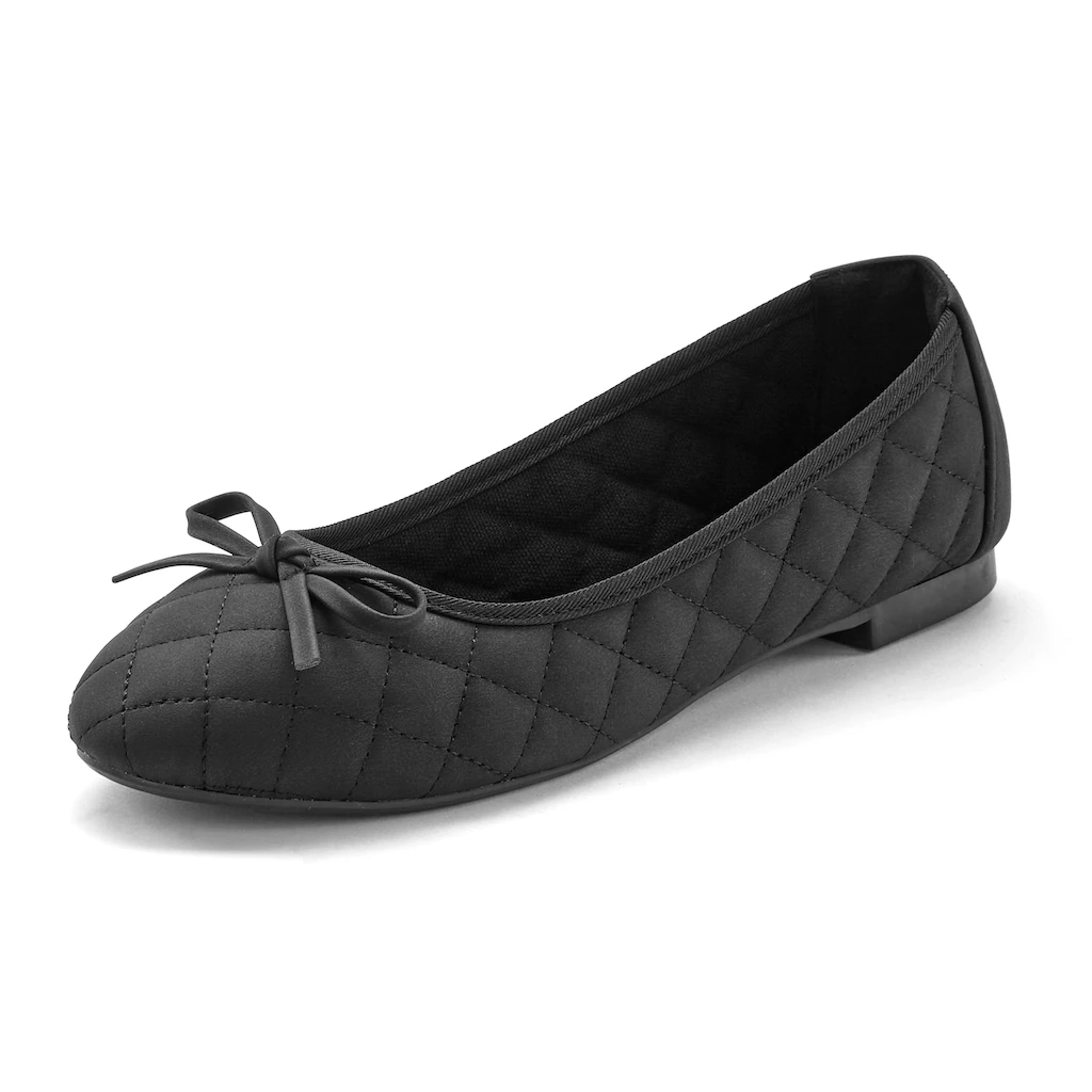 LASCANA Ballerina mit Schleifenapplikation VEGAN online bestellen Exklusive Angebote