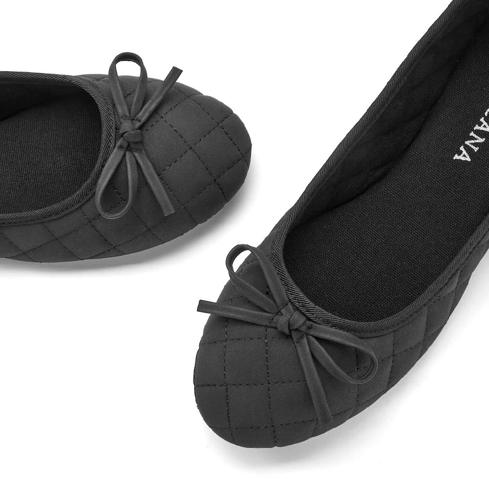 LASCANA Ballerina mit Schleifenapplikation VEGAN online bestellen Exklusive Angebote