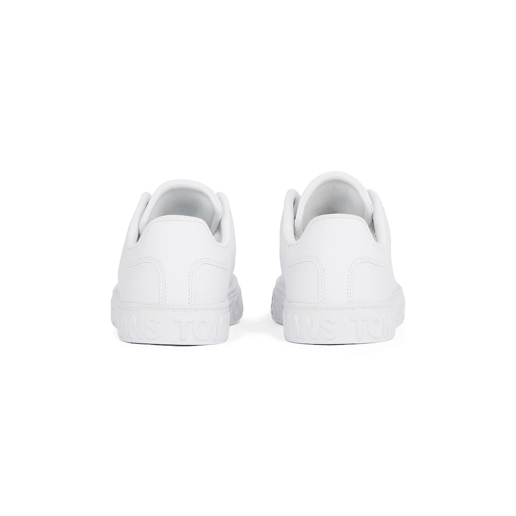 Tommy Jeans Plateausneaker »TJW LOGO OUTSOLE SNEAKER ESS« Freizeitschuh Halbschuh Schnürschuh mit seitlicher Logoflagge kaufen VIP-Rabatte