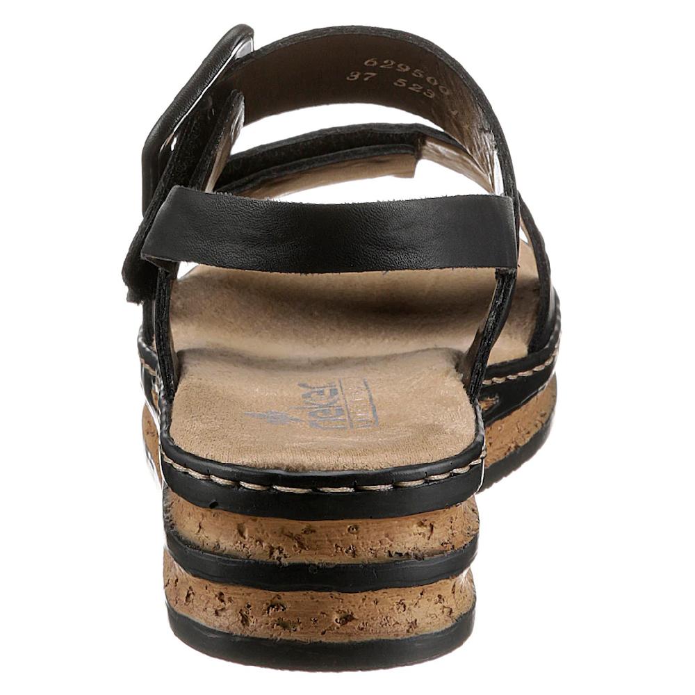 Rieker Keilsandalette Sommerschuh Sandale Keilabsatz mit modischer Schmuckspange online bestellen Zeitbegrenzte Promotion