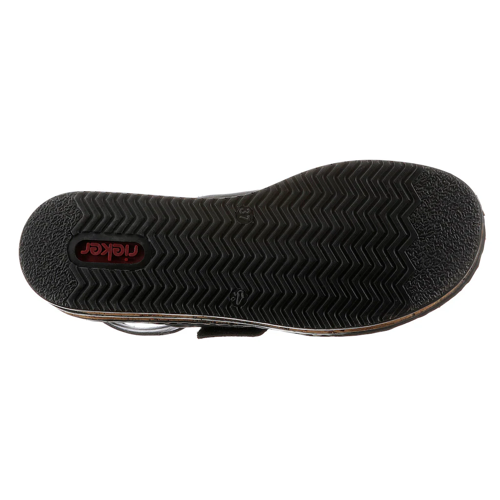 Rieker Keilsandalette Sommerschuh Sandale Keilabsatz mit modischer Schmuckspange online bestellen Zeitbegrenzte Promotion