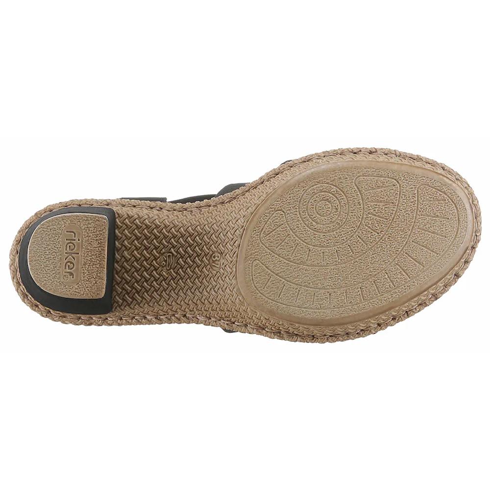 Rieker Sandalette mit Glitzersteinchen verziert online kaufen 50% Rabatt mit kostenlosem Versand