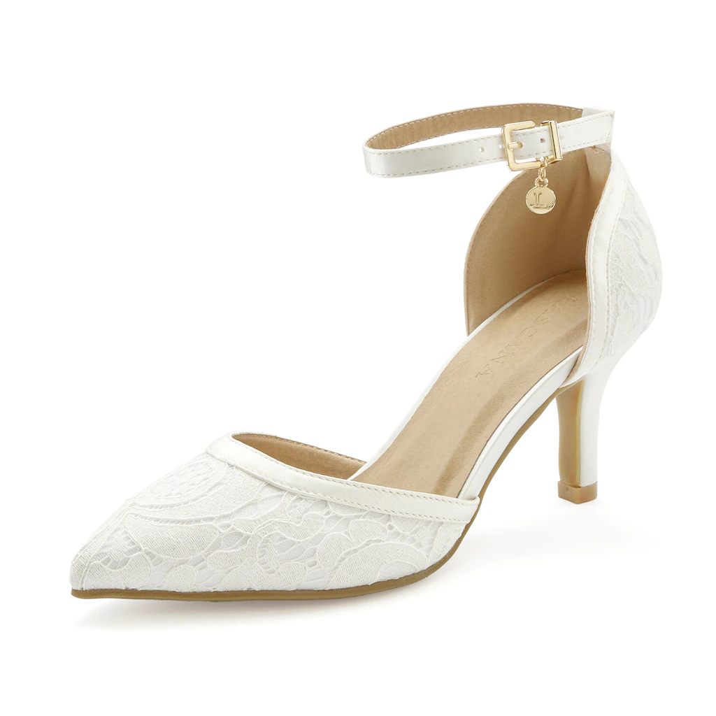 LASCANA Pumps Riemchenpumps mit bequemer Absatzhöhe VEGAN online bestellen Angebote