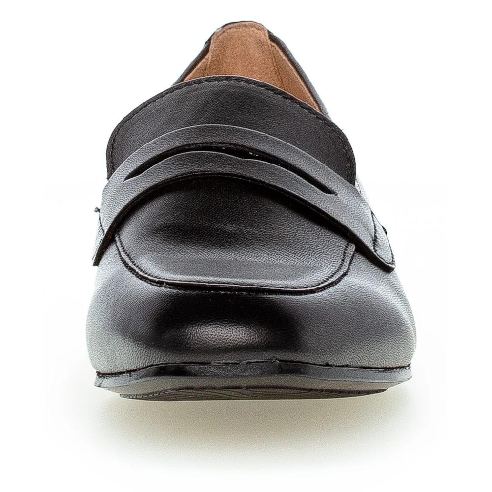Gabor Loafer Slipper Business Schuh mit Zierriegel und Blockabsatz online kaufen Schlussverkauf