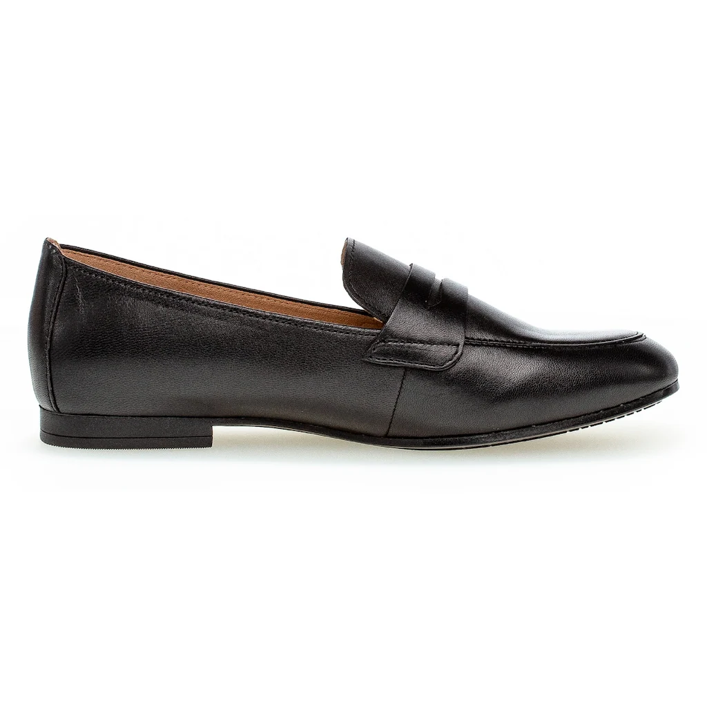 Gabor Loafer Slipper Business Schuh mit Zierriegel und Blockabsatz online kaufen Schlussverkauf