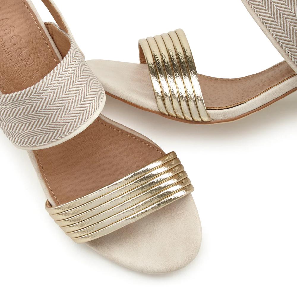 LASCANA Riemchensandalette Sandale Sommerschuh mit Blockabsatz VEGAN bestellen Sonderangebot