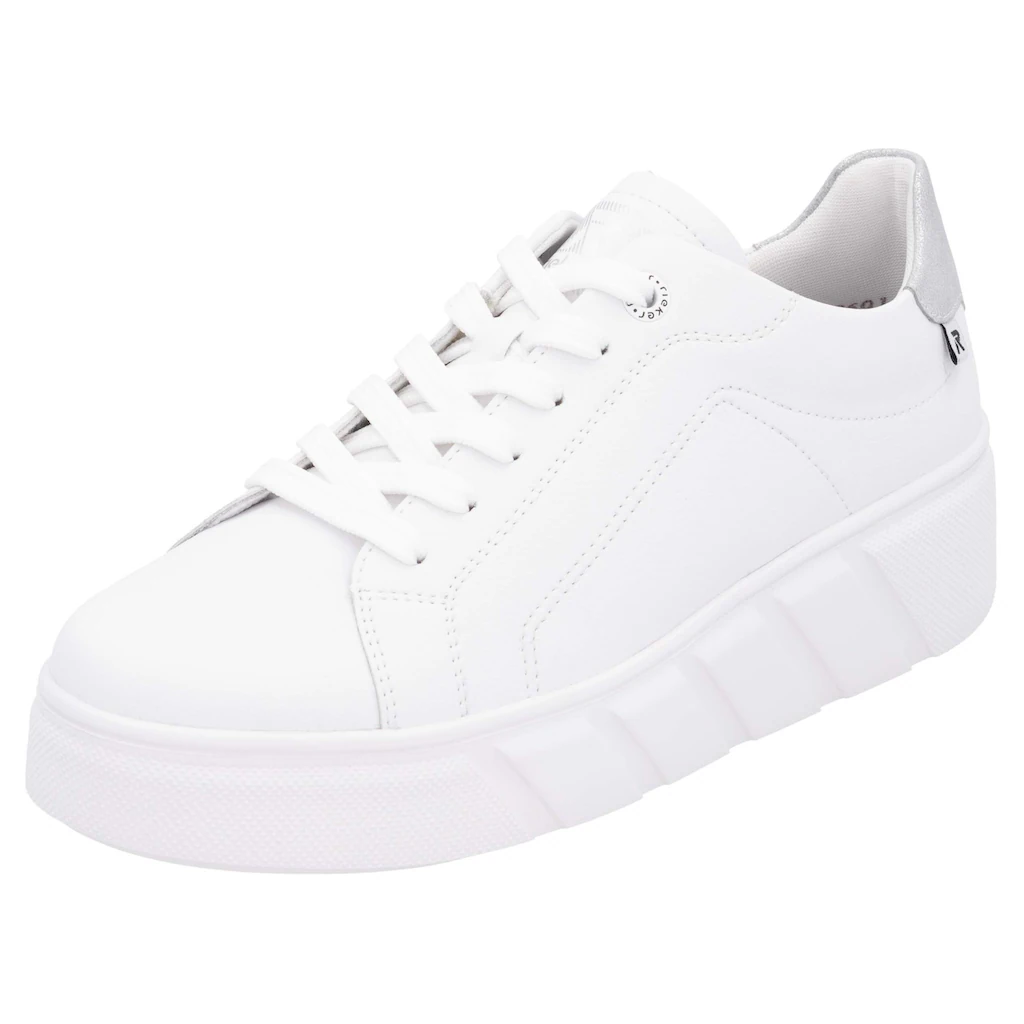 RIEKER Sport Plateausneaker Schnürschuh Freizeitschuh Halbschuh mit herausnehmbarer Einlegesohle bestellen Großer Ausverkauf
