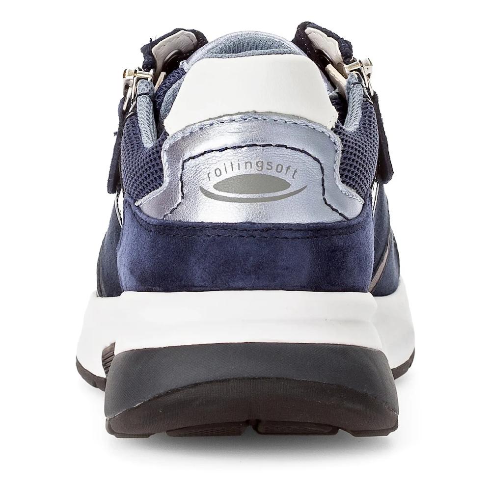 Gabor Rollingsoft Keilsneaker Freizeitschuh Halbschuh Schnürer mit gepolstertem Schaftrand kaufen Exklusivangebot
