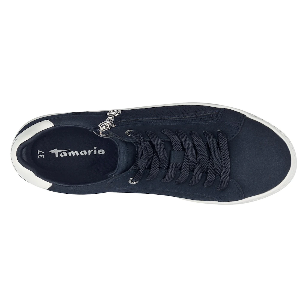 Tamaris Plateausneaker Freizeitschuh Halbschuh Schnürschuh in veganer Verarbeitung online kaufen Lagerräumung