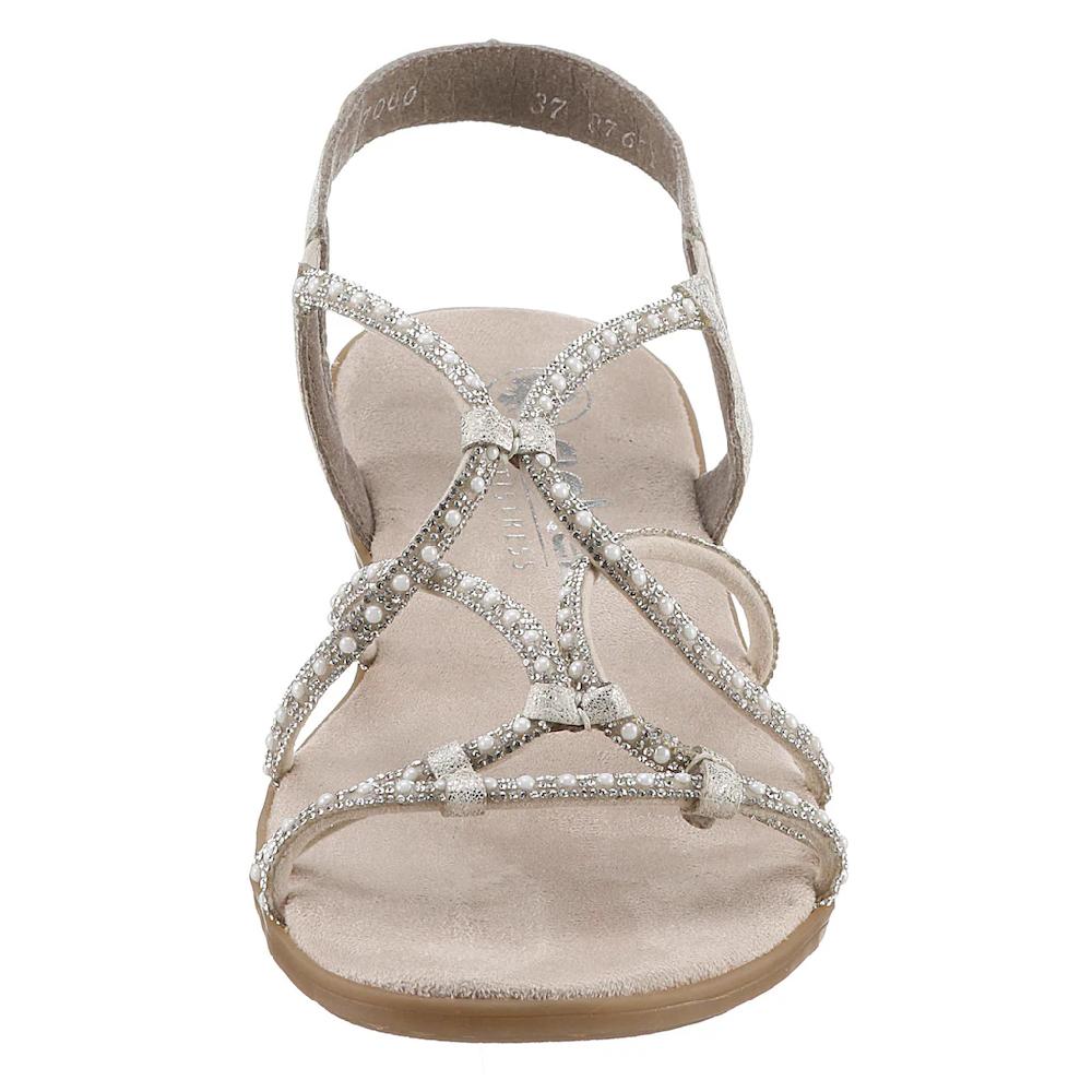 Rieker Riemchensandale Sommerschuh Sandalette Blockabsatz mit Gummizügen für guten Sitz kaufen Heißer Verkauf