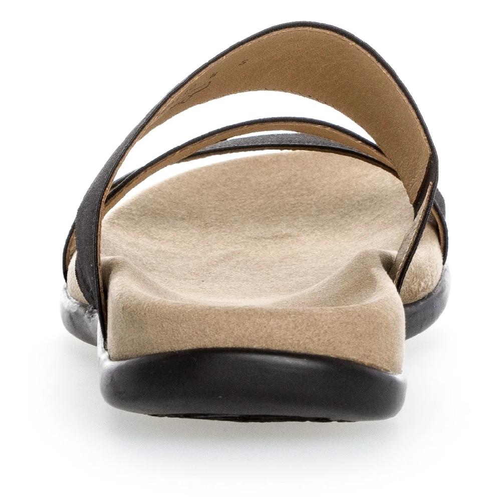 Gabor Pantolette Keilabsatz Sommerschuh Schlappen mit atmungsaktivem Lederfutter bestellen Exklusive Angebote
