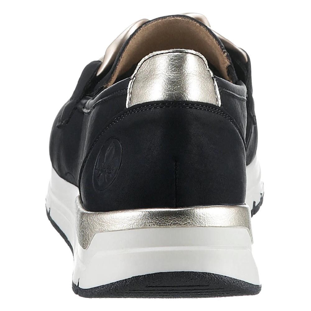 Rieker Slip-On Sneaker Slipper Freizeitschuh mit herausnehmbarer Innensohle ▷ für Kauf eins, bekomm eins gratis