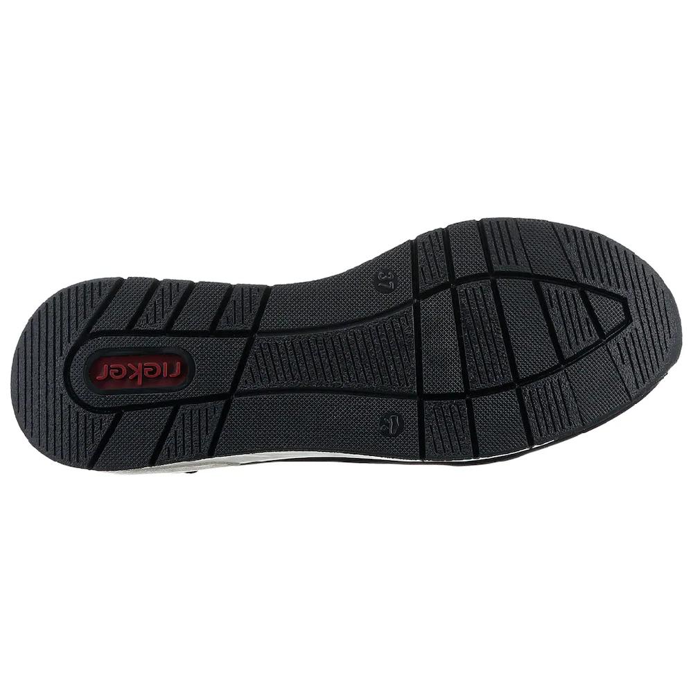 Rieker Slip-On Sneaker Slipper Freizeitschuh mit herausnehmbarer Innensohle ▷ für Kauf eins, bekomm eins gratis