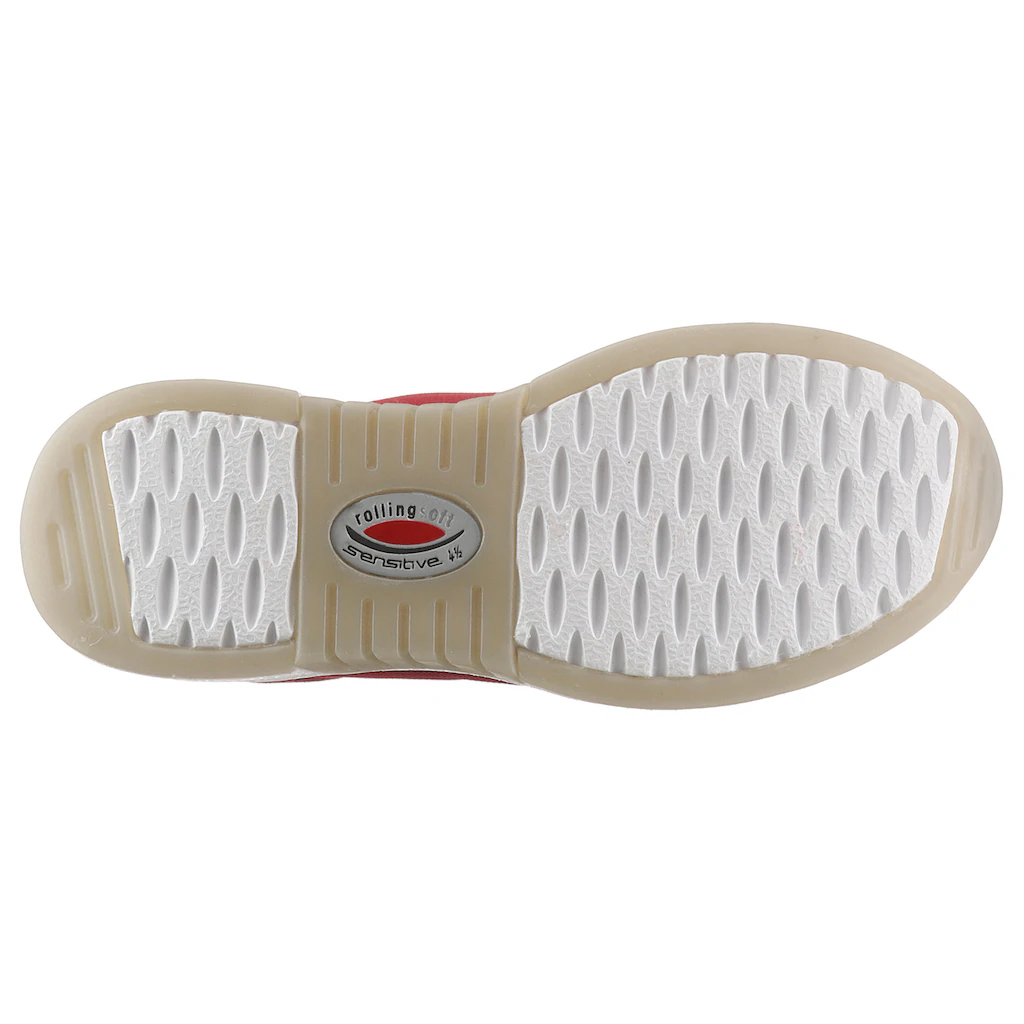 Gabor Rollingsoft Keilsneaker Freizeitschuh Halbschuh Schnürschuh im sommerlichem Materialmix online kaufen Begrenzt auf 3 Tage