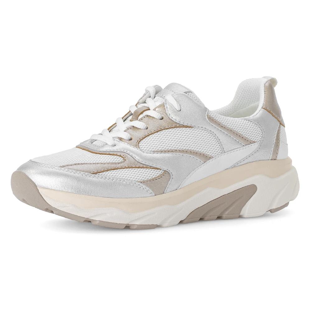 Gabor Rollingsoft Keilsneaker Freizeitschuh Halbschuh Schnürschuh mit rollingsoft-Laufsohle ▷ für Online