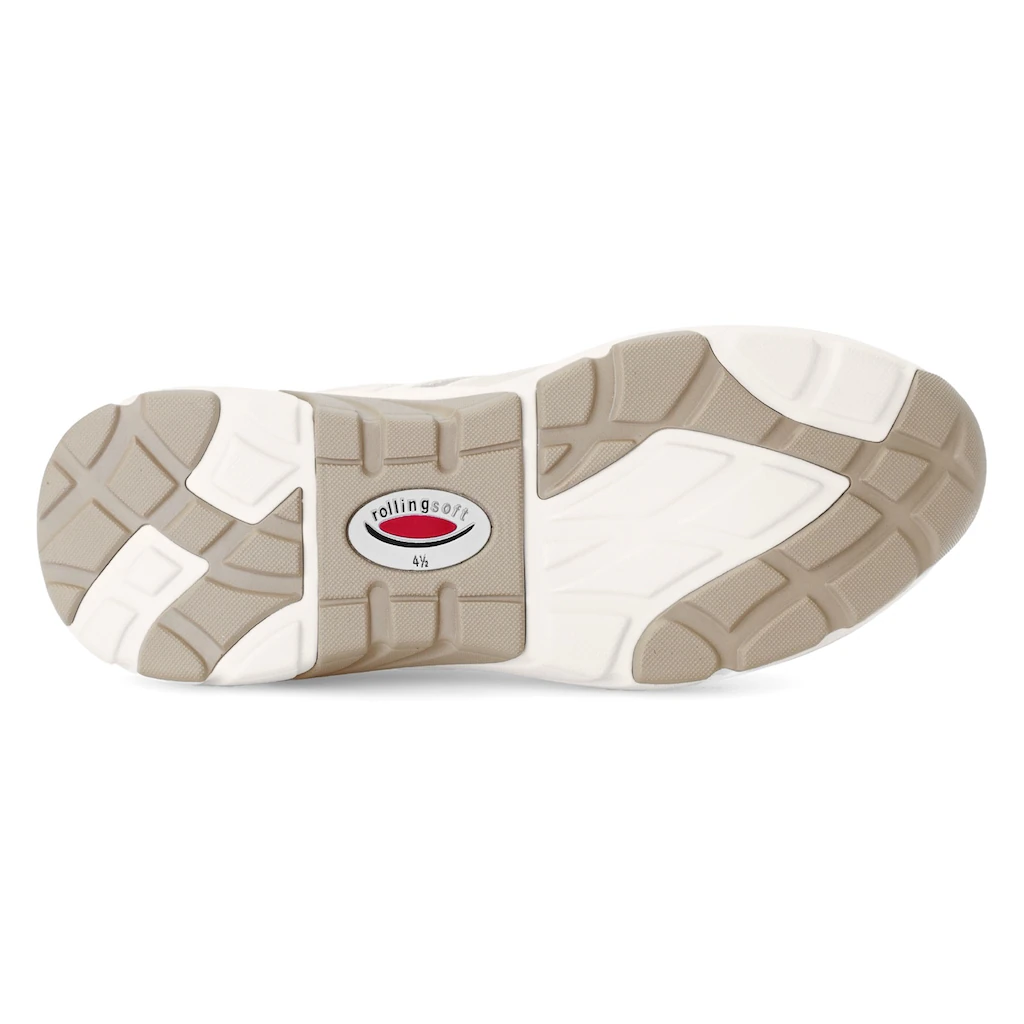 Gabor Rollingsoft Keilsneaker Freizeitschuh Halbschuh Schnürschuh mit rollingsoft-Laufsohle ▷ für Online