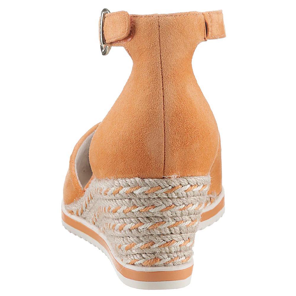Tamaris Keilpumps Keilabsatz Schlupfschuh Riemchensandale mit modischem Jute-Besatz bestellen Exklusivangebot