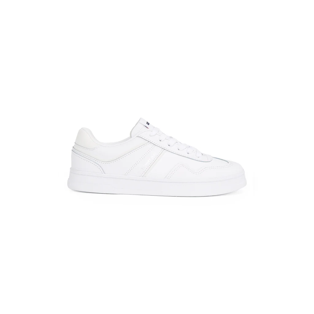 Tommy Jeans Plateausneaker »THE GREENWICH LEATHER« Freizeitschuh Halbschuh Schnürschuh im Basket-Look online kaufen Saisonschlussverkauf
