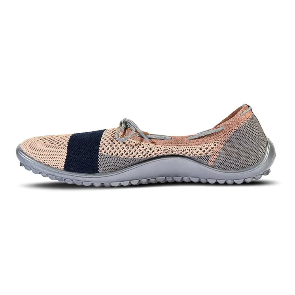 Leguano Barfußschuh »STLYE« Ballerina Slipper Bequemschuh mit Schleife ▷ für Osterangebot