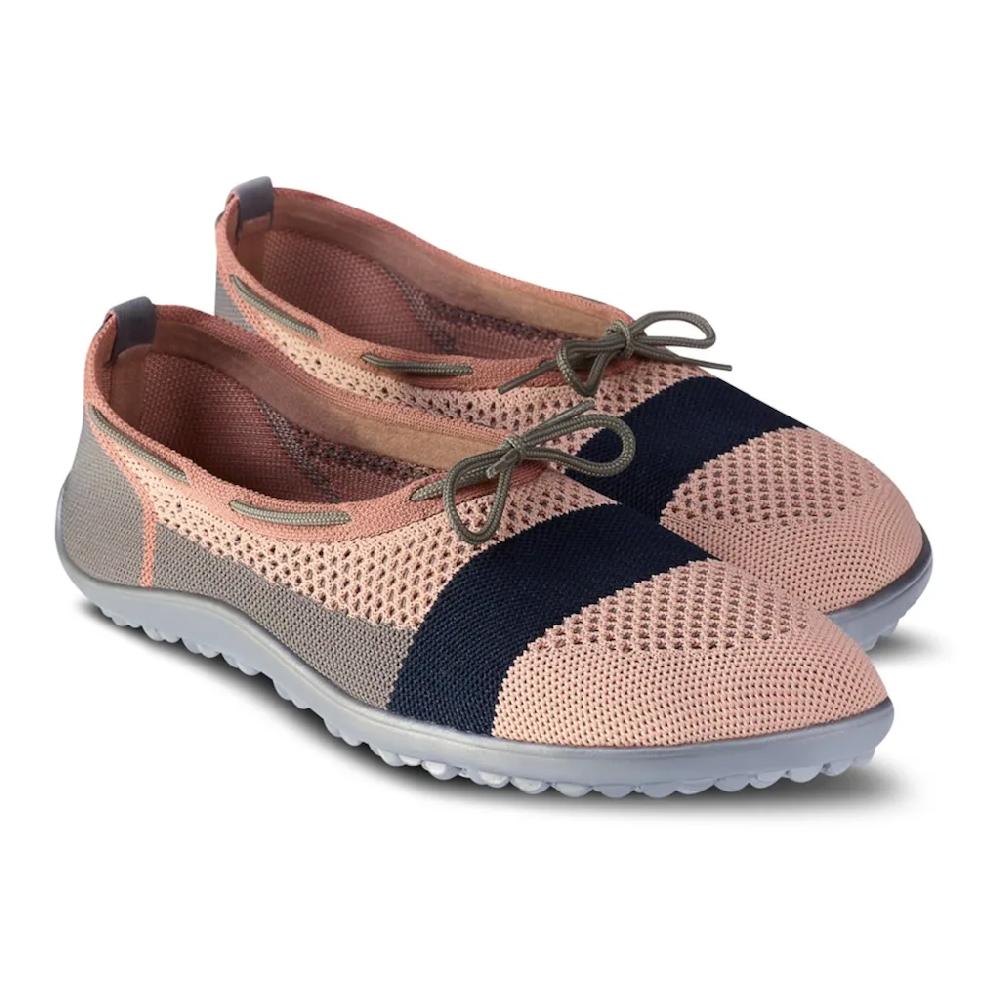Leguano Barfußschuh »STLYE« Ballerina Slipper Bequemschuh mit Schleife ▷ für Osterangebot