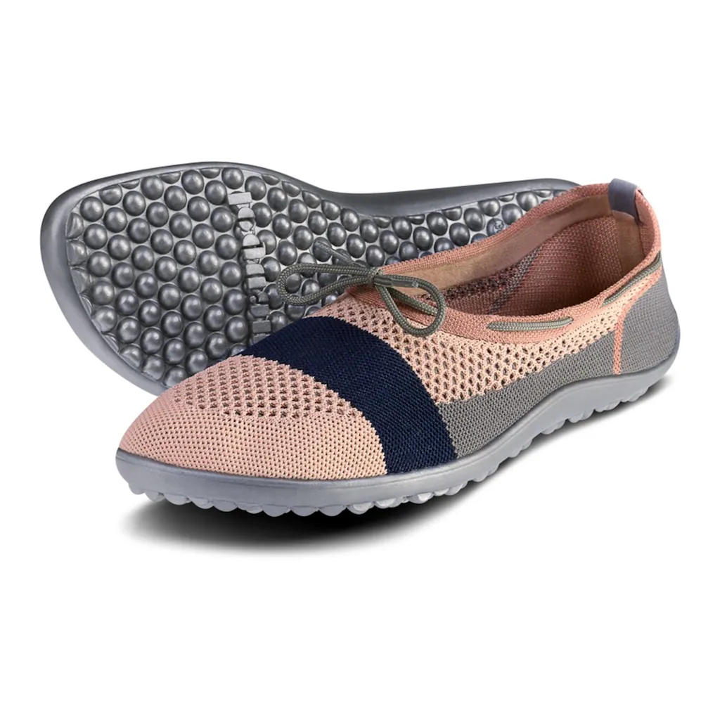 Leguano Barfußschuh »STLYE« Ballerina Slipper Bequemschuh mit Schleife ▷ für Osterangebot