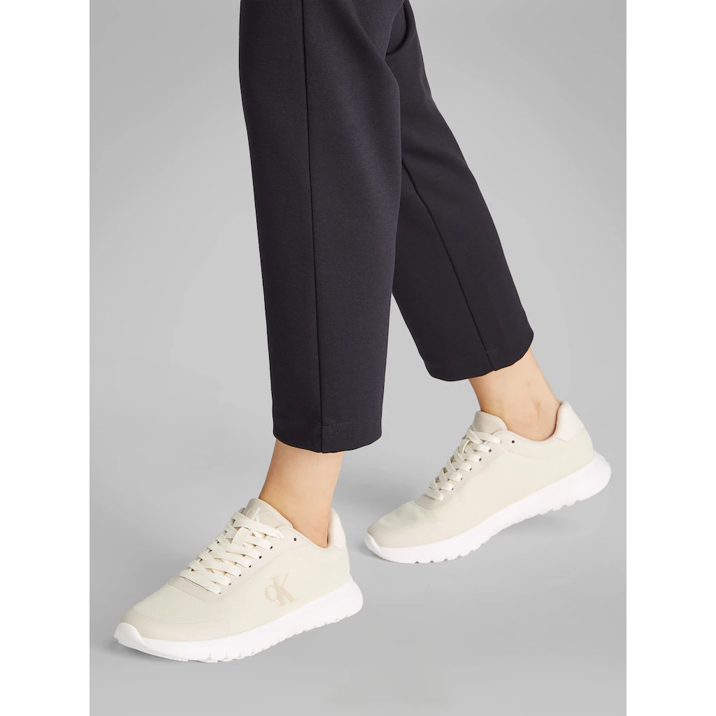 Calvin Klein Jeans Keilsneaker »3 EVA RUNNER MESH WN« Freizeitschuh Halbschuh Schnürschuh mit Logoschriftzug Lagerräumung
