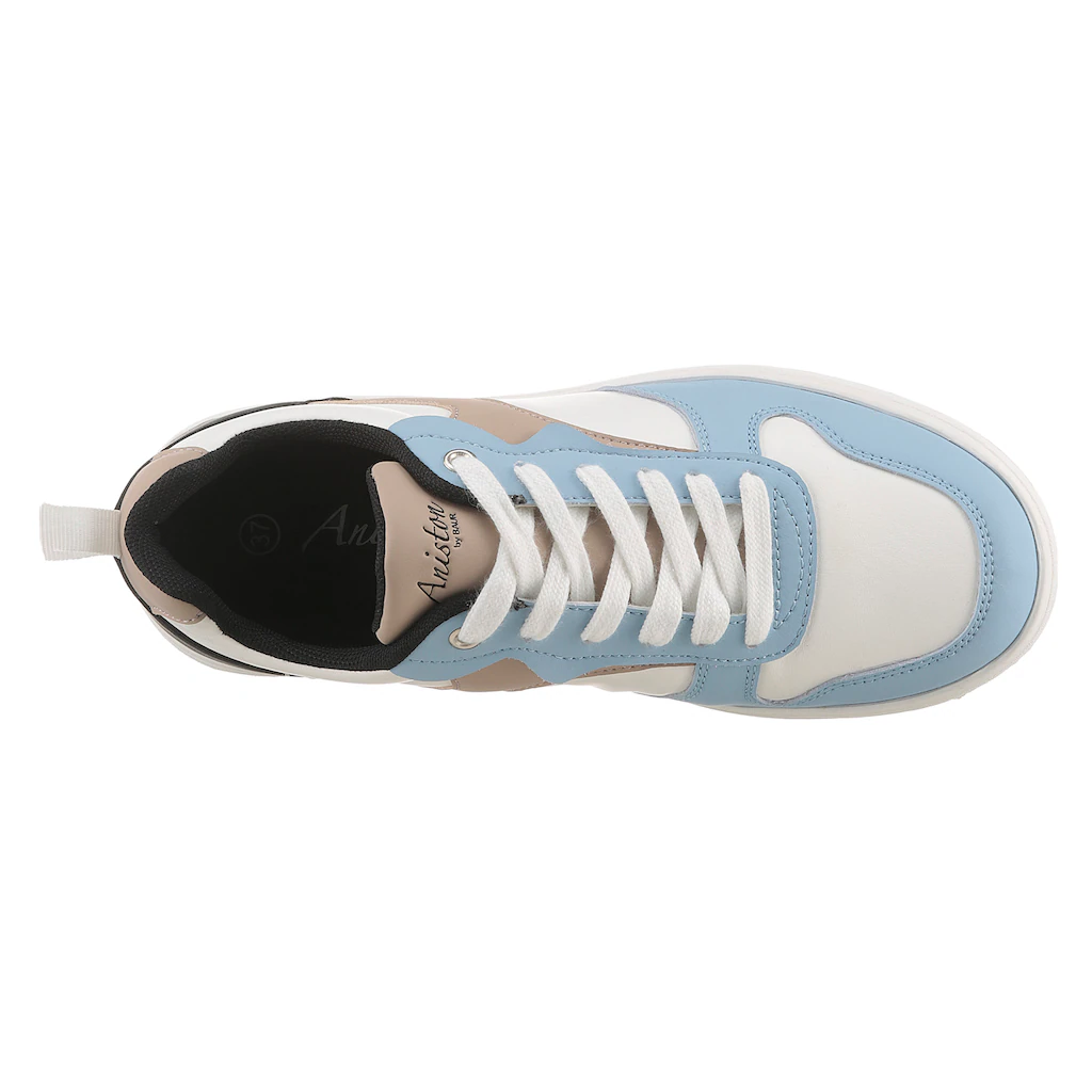 Aniston SHOES Sneaker Freizeitschuh Halbschuh Schnürschuh - NEUE KOLLEKTION auf Rechnung Neueste Mode
