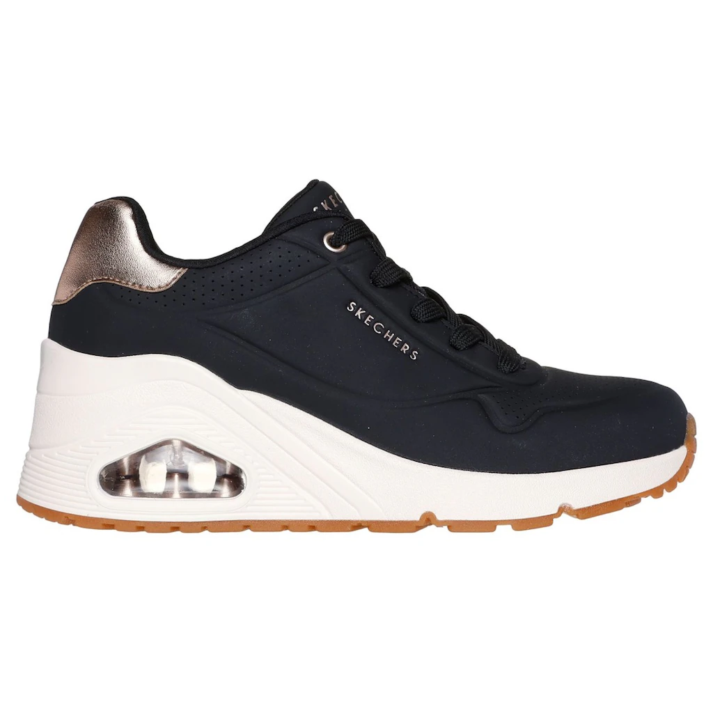Skechers Sneaker »UNO WEDGE-HI STEPS« Keilsneaker Schnürschuh mit Air-Cooled Memory Foam bestellen Online Outlet