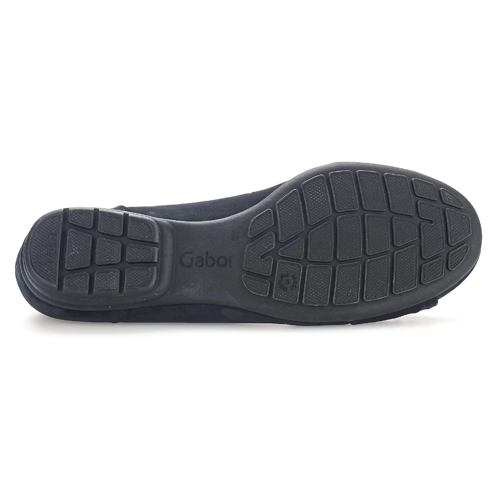 Gabor Ballerina »FLORENZ« Business Schuhe Slipper mit modischem Knoten Weite G kaufen Blitzangebot