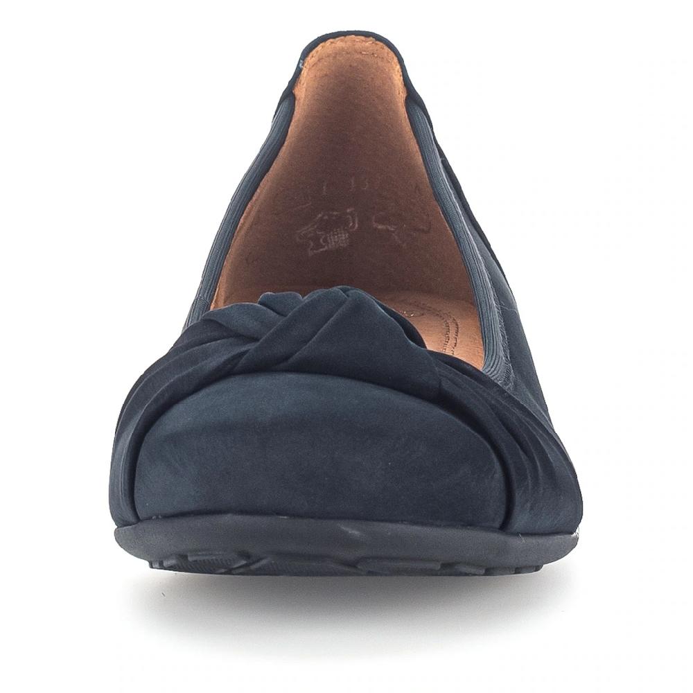 Gabor Ballerina »FLORENZ« Business Schuhe Slipper mit modischem Knoten Weite G kaufen Blitzangebot