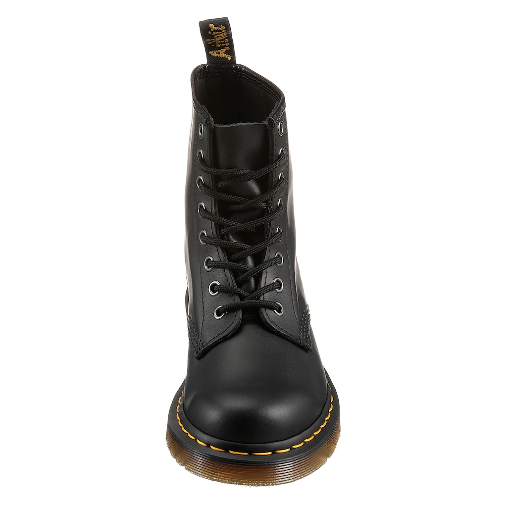 DR. MARTENS Schnürstiefel »1460 8 Eye Boot« Festival Blockabsatz Schnürboots mit gelber Rahmennaht ▷ für Saisonale Angebote