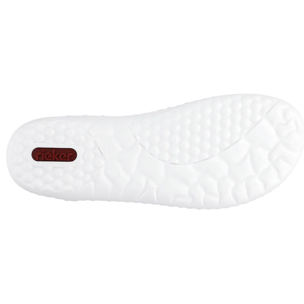 Rieker Slip-On Sneaker »Barfußschuh« Slipper Freizeitschuh Halbschuh mit elastischem Strickschaft online kaufen VIP-Rabatte