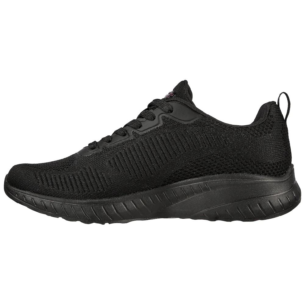 Skechers Sneaker »BOBS SQUAD CHAOS - FACE OFF« Freizeitschuh Halbschuh Schnürschuh Maschinenwäsche G-Weite Super Sparpreis