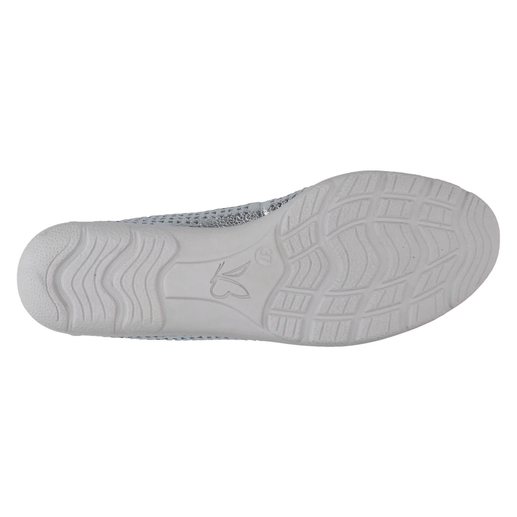 Caprice Ballerina Slipper Bequemschuh Schlupfschuh mit Perforation ▷ für Bis zu 50% Rabatt
