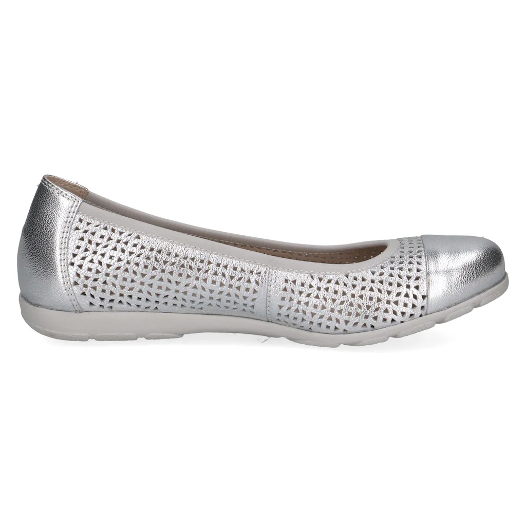 Caprice Ballerina Slipper Bequemschuh Schlupfschuh mit Perforation ▷ für Bis zu 50% Rabatt