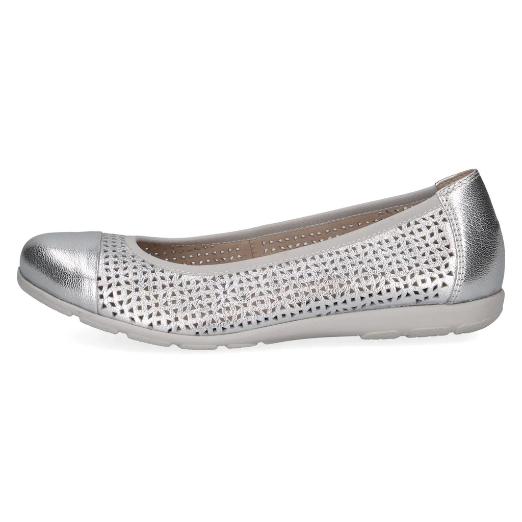 Caprice Ballerina Slipper Bequemschuh Schlupfschuh mit Perforation ▷ für Bis zu 50% Rabatt