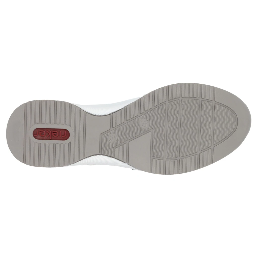Rieker Keilsneaker Schnürschuh Halbschuh Sneaker mit loser Einlage schmale Form ▷ für Sonderangebot der Fabrik