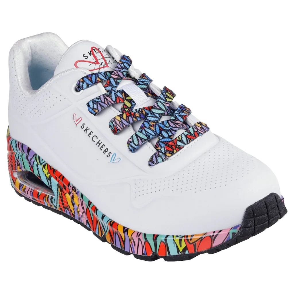 Skechers Sneaker »UNO« Plateausneaker Schnürschuh mit Keilabsatz kaufen Speichern exportieren