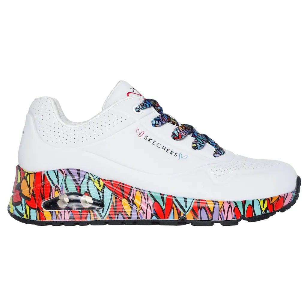 Skechers Sneaker »UNO« Plateausneaker Schnürschuh mit Keilabsatz kaufen Speichern exportieren