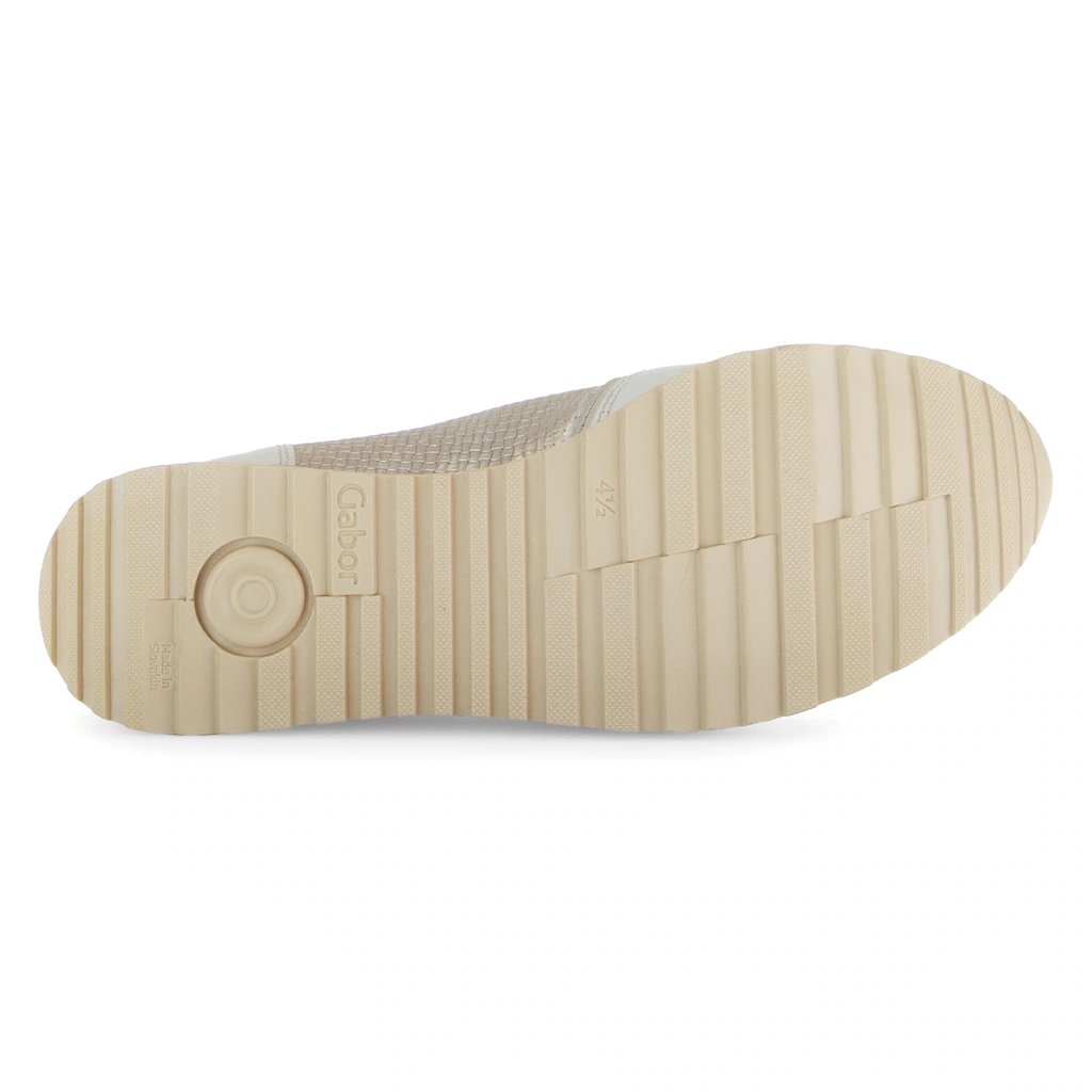 Gabor Keilsneaker »TURIN« mit schönen Metallic-Details Freizeitschuh Halbschuh Schnürschuh kaufen Fabrik Onlineshop