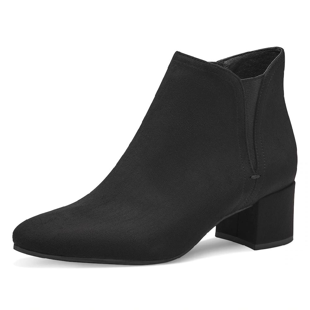 Tamaris Stiefelette Blockabsatz Businessschuh Ankleboots mit Stretcheinsatz online kaufen Valentinstagsangebot