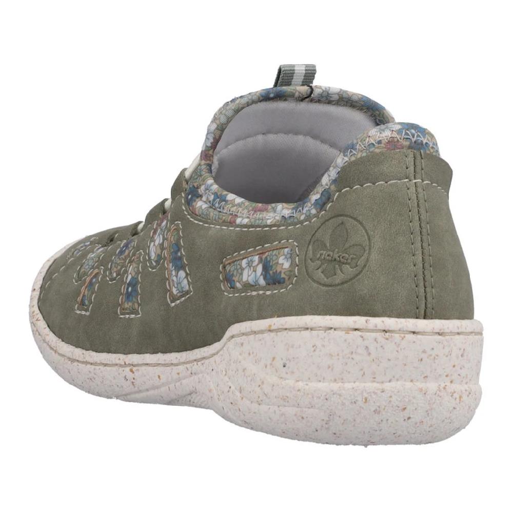 Rieker Slip-On Sneaker Slipper Schlupfschuh Freizeitschuh mit Blumendruck online bestellen Exklusive Angebote