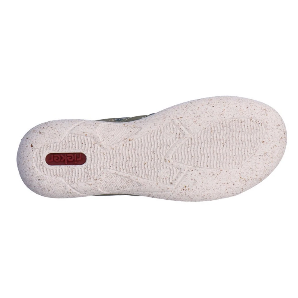 Rieker Slip-On Sneaker Slipper Schlupfschuh Freizeitschuh mit Blumendruck online bestellen Exklusive Angebote