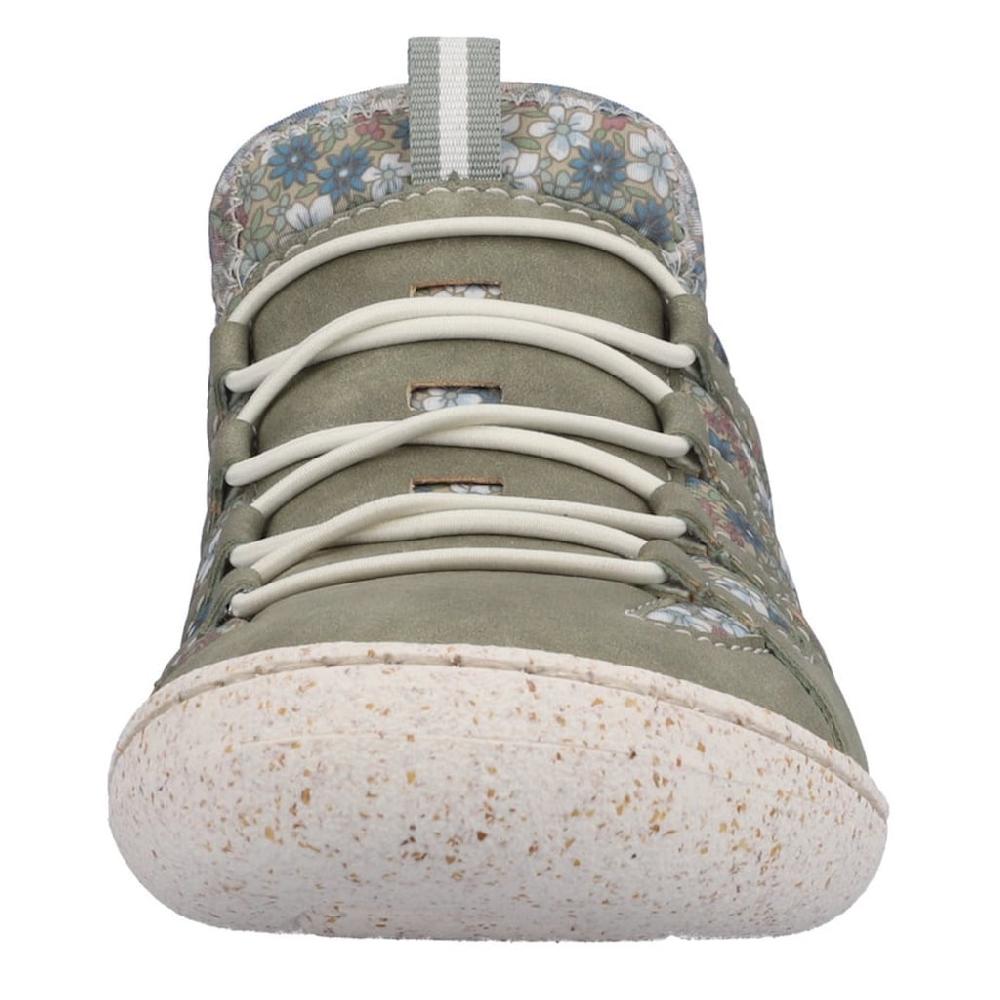 Rieker Slip-On Sneaker Slipper Schlupfschuh Freizeitschuh mit Blumendruck online bestellen Exklusive Angebote